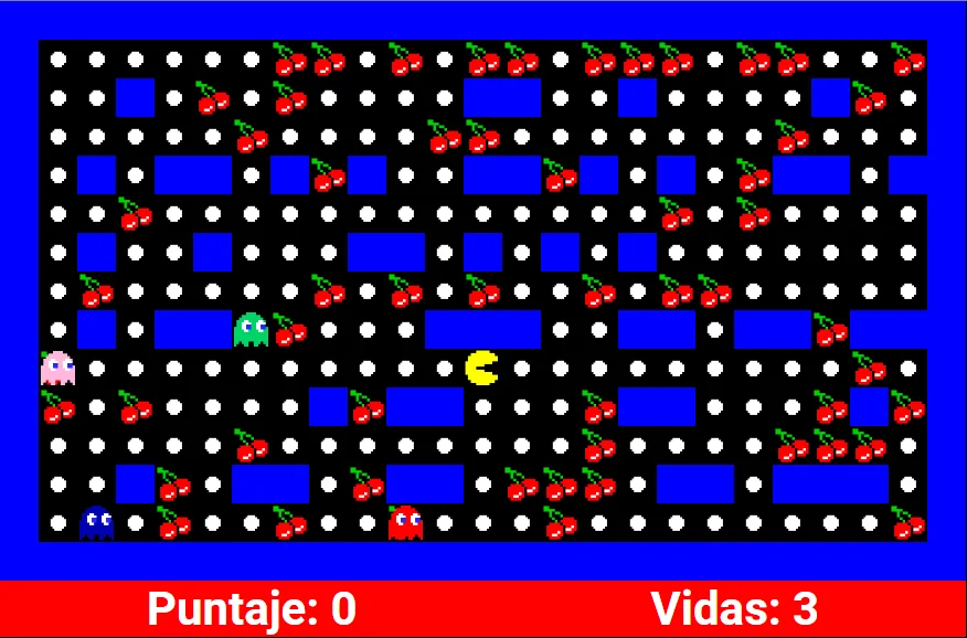 Imagen juego pacman alternativo